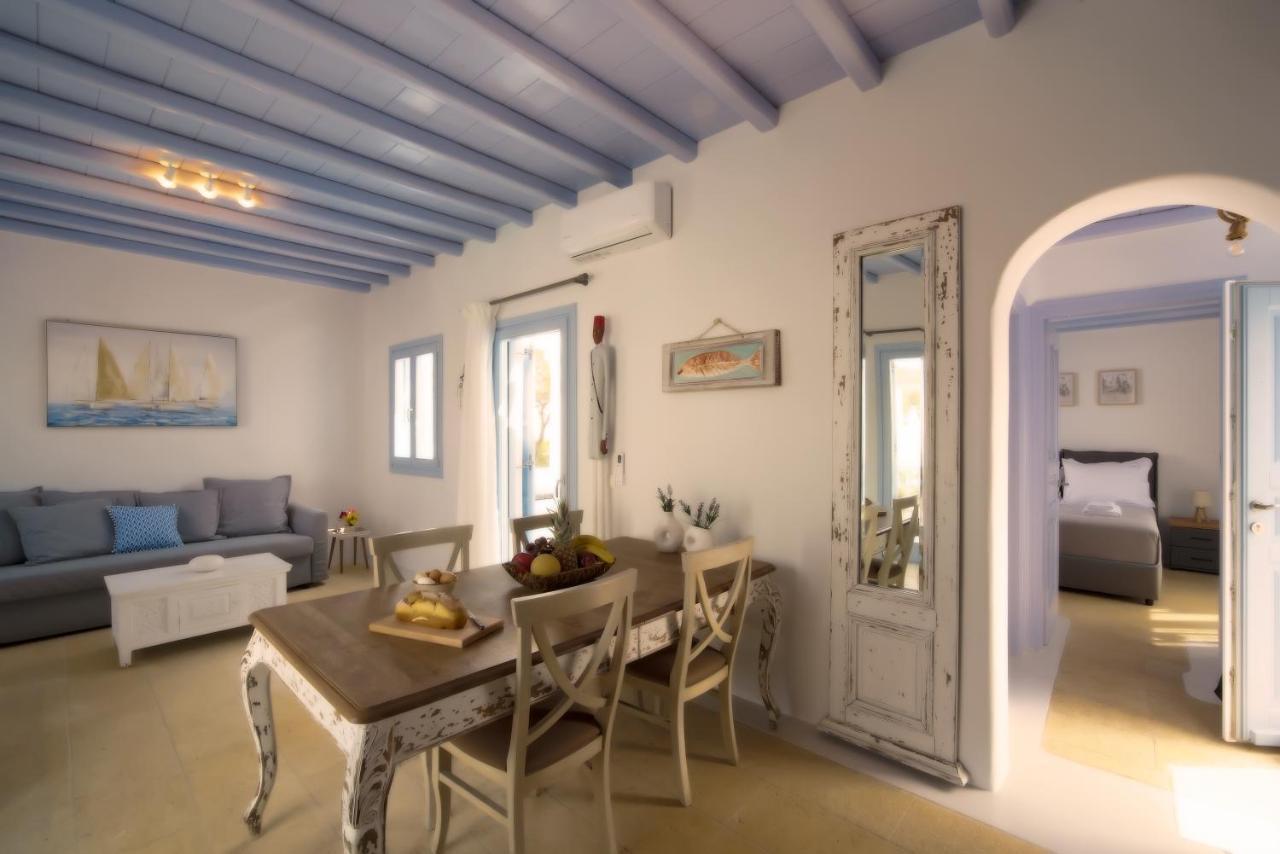 Mimosa Retreat Mykonos Apartment Ornos  Bagian luar foto