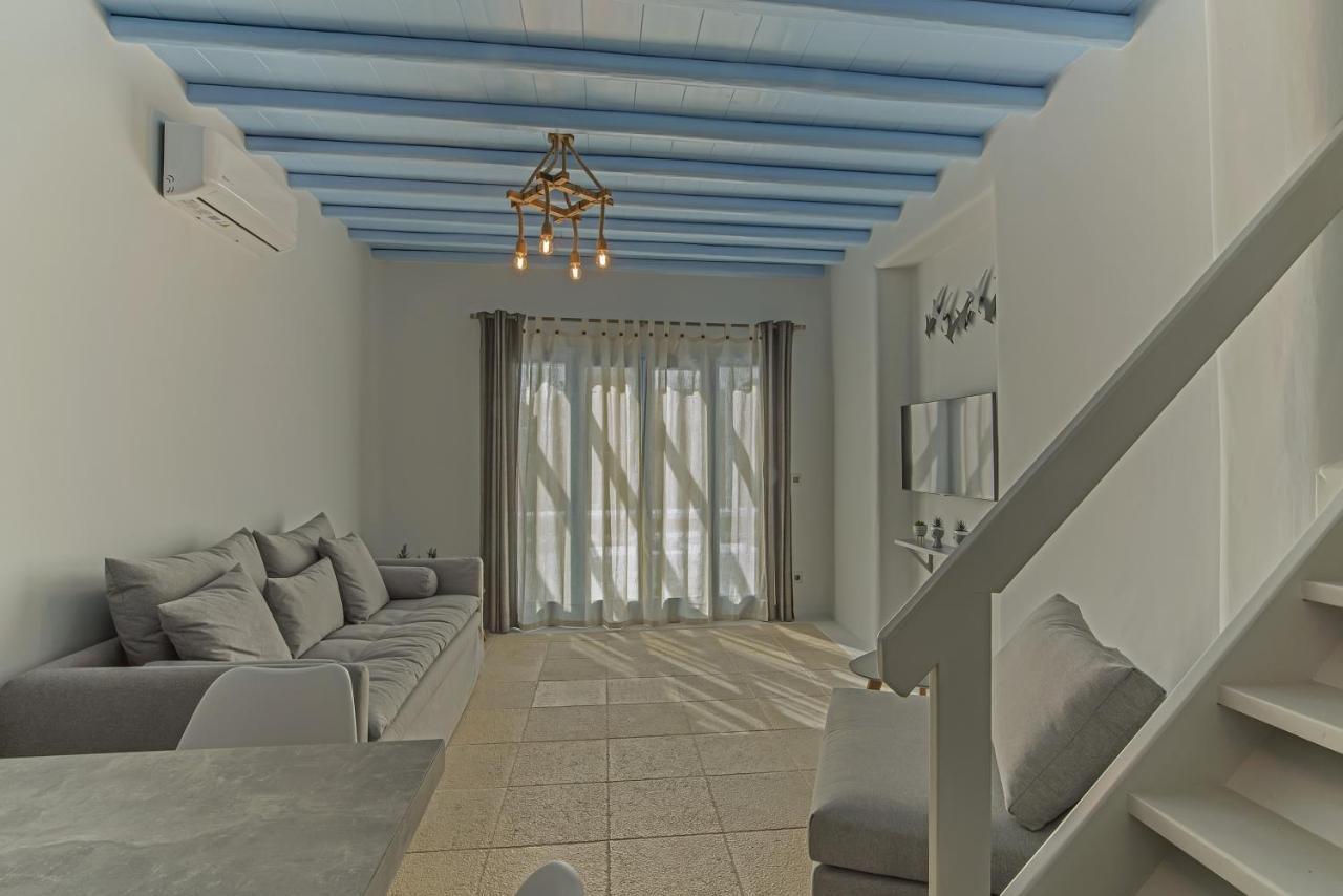 Mimosa Retreat Mykonos Apartment Ornos  Bagian luar foto