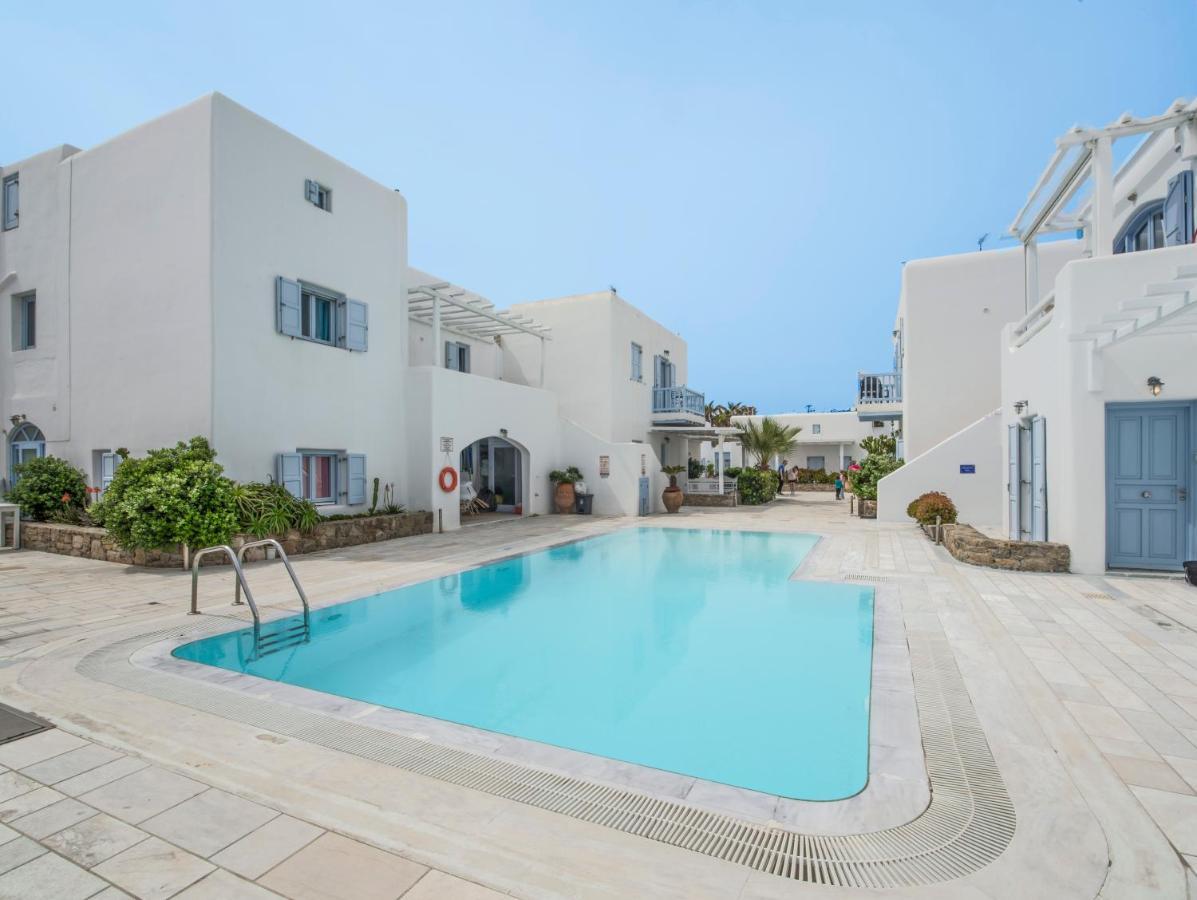 Mimosa Retreat Mykonos Apartment Ornos  Bagian luar foto