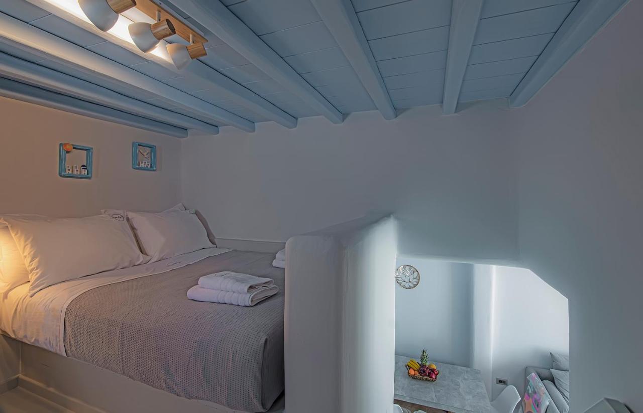 Mimosa Retreat Mykonos Apartment Ornos  Bagian luar foto