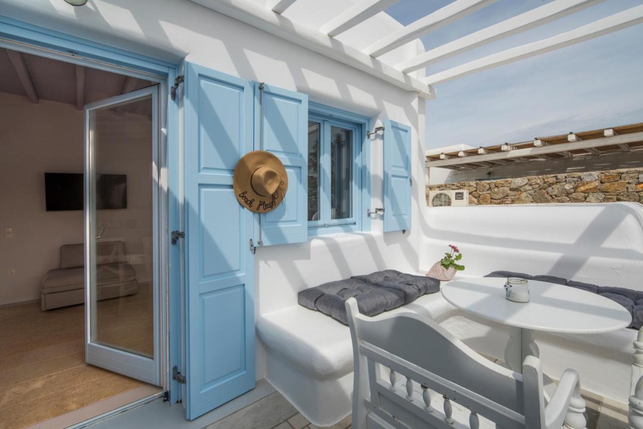 Mimosa Retreat Mykonos Apartment Ornos  Bagian luar foto