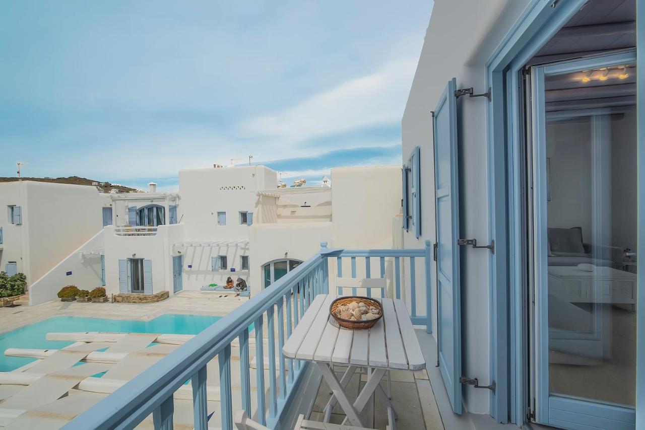 Mimosa Retreat Mykonos Apartment Ornos  Bagian luar foto