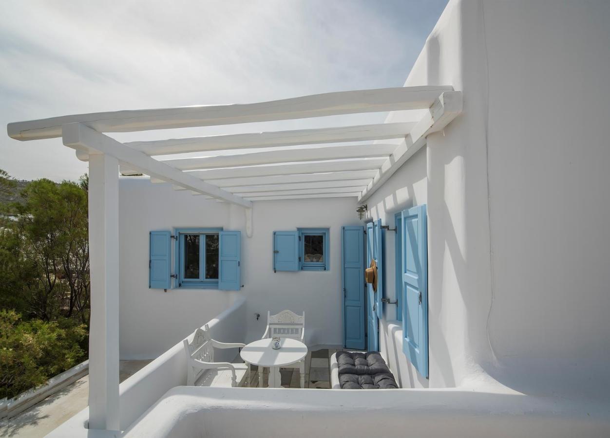 Mimosa Retreat Mykonos Apartment Ornos  Bagian luar foto