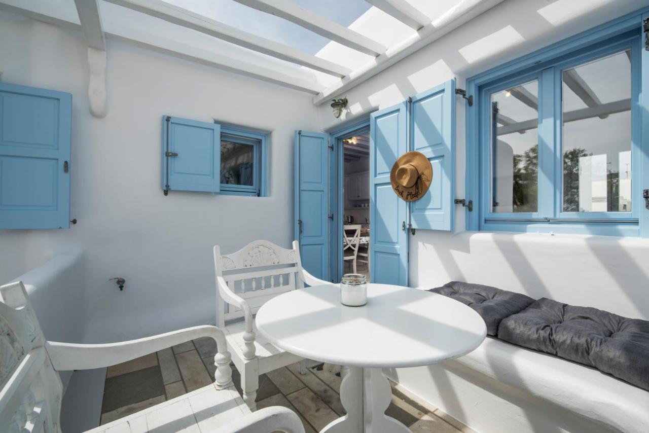 Mimosa Retreat Mykonos Apartment Ornos  Bagian luar foto