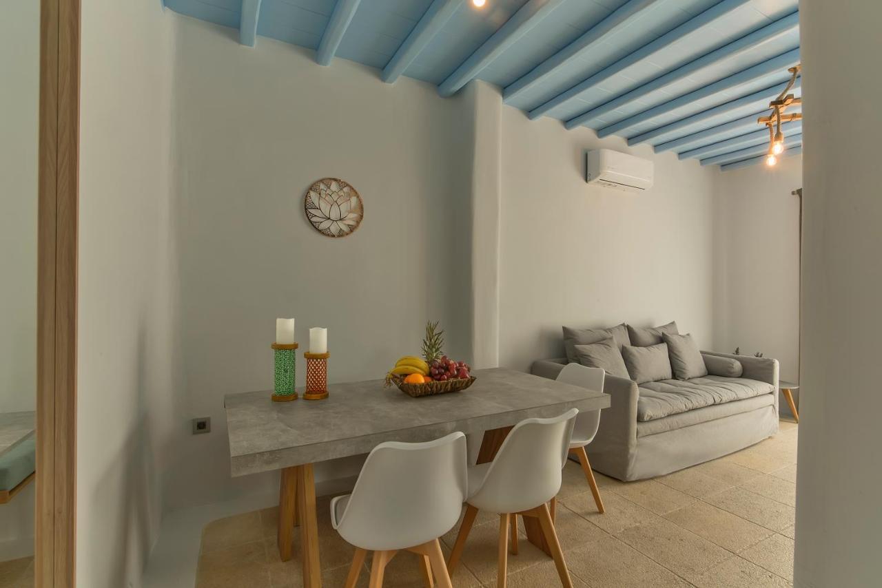 Mimosa Retreat Mykonos Apartment Ornos  Bagian luar foto