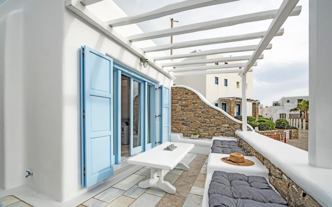 Mimosa Retreat Mykonos Apartment Ornos  Bagian luar foto
