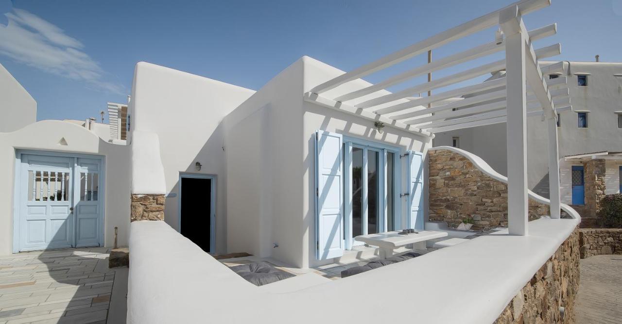 Mimosa Retreat Mykonos Apartment Ornos  Bagian luar foto