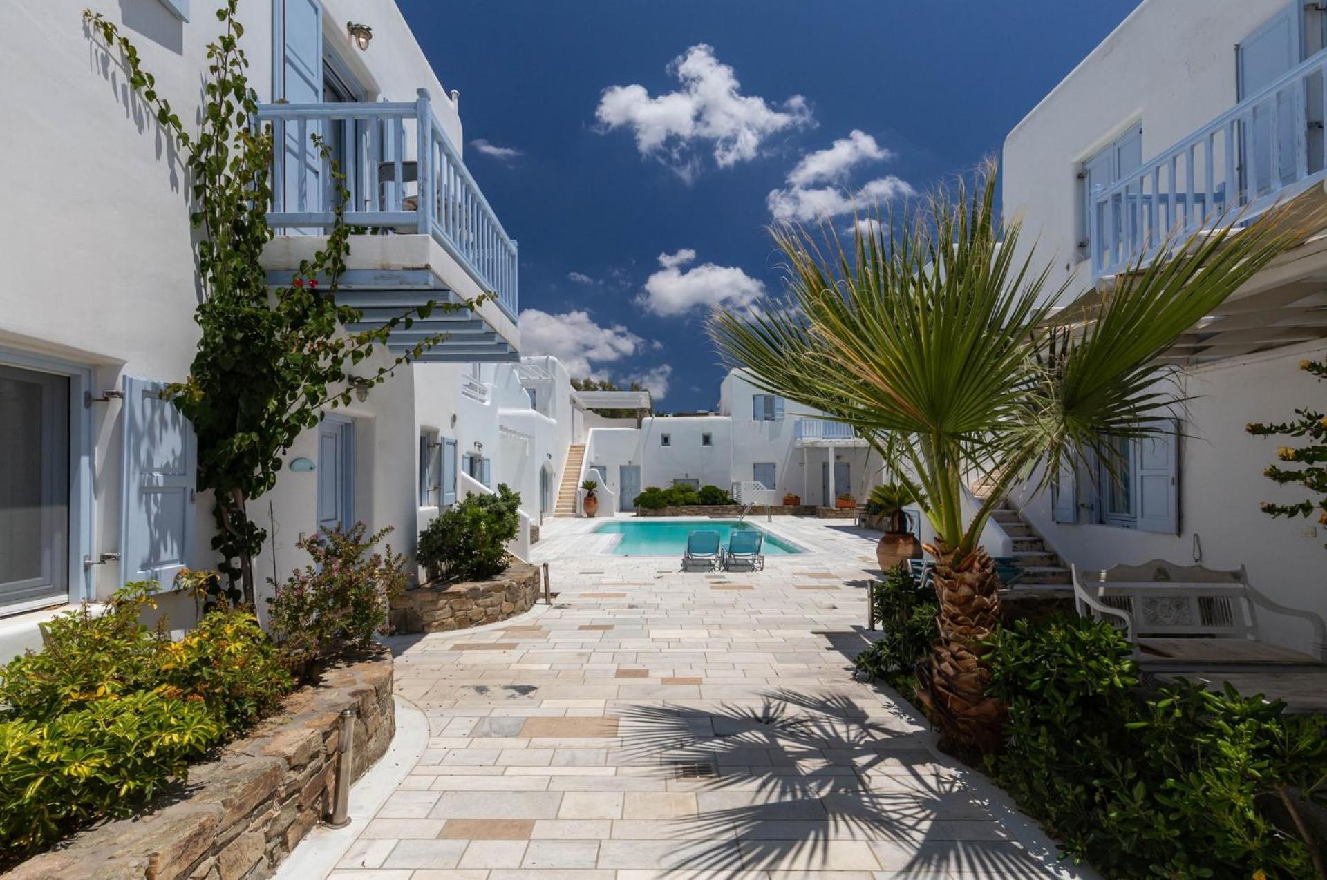 Mimosa Retreat Mykonos Apartment Ornos  Bagian luar foto